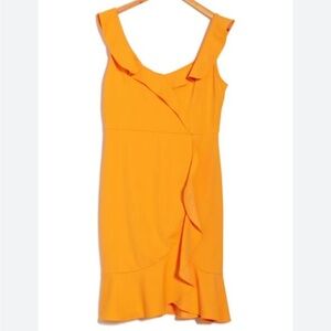 Laundry By Shelli Segal Wrap Mini Dress Size 8 NWT